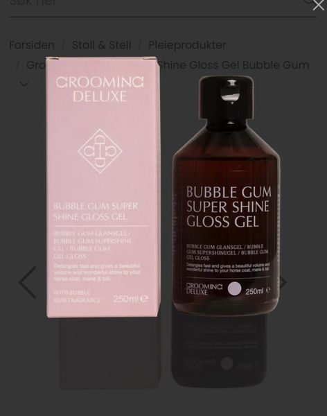 Grooming Deluxe Super Shine Gloss Gel Bubble Gum